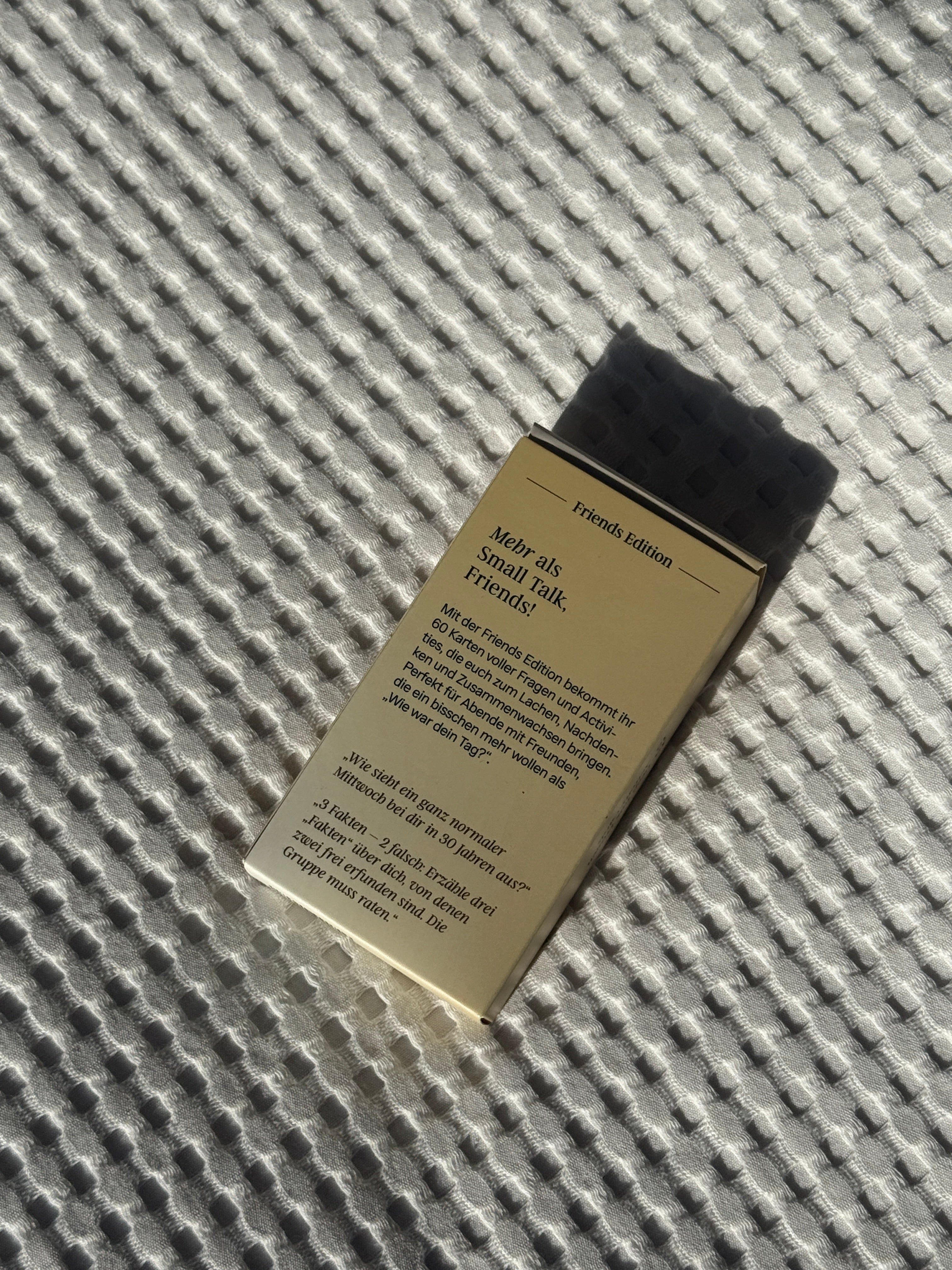 Friends Edition- Mache aus Small Talk Deep Talk.