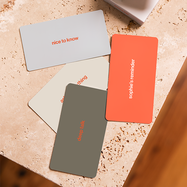 the deeptalk Kartenspiel