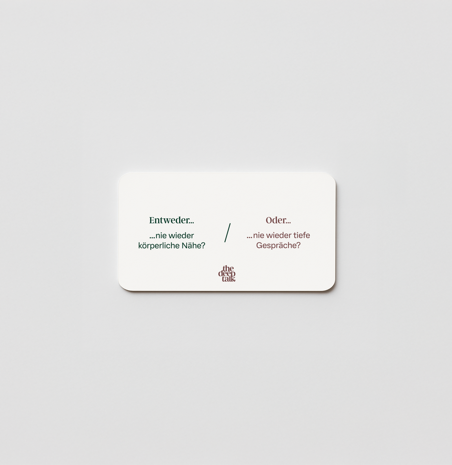 Entweder/ Oder Edition