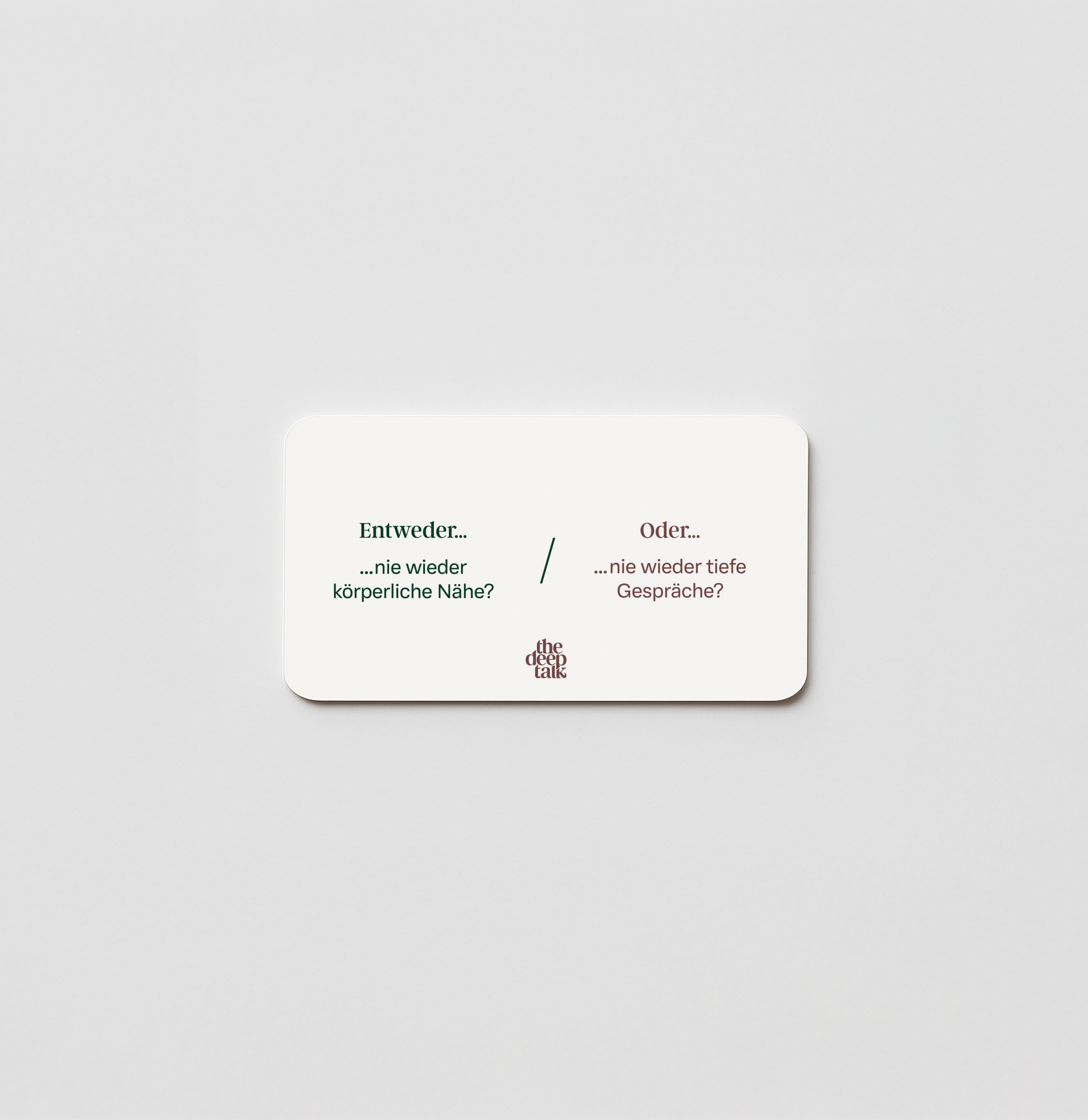 Entweder/ Oder Edition