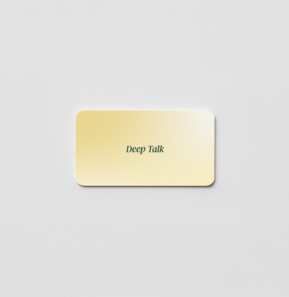 Friends Edition- Mache aus Small Talk Deep Talk.