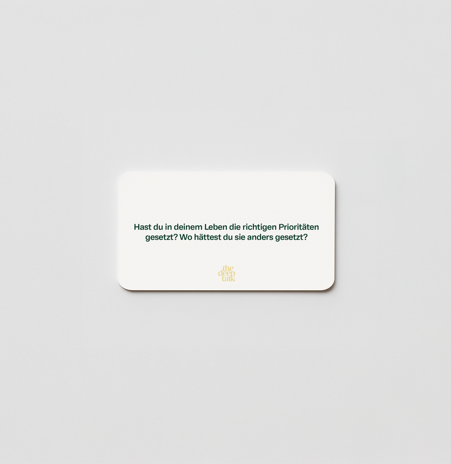 Friends Edition- Mache aus Small Talk Deep Talk.